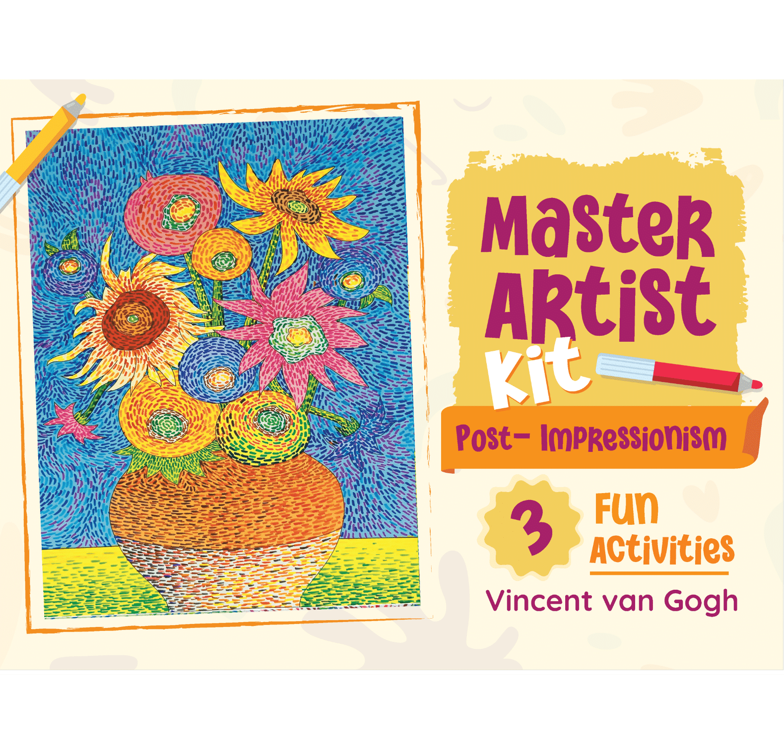 Master Artist Kit Vincent Van Gogh