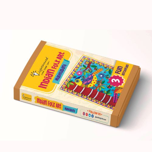 Madhubani Folk Art Print