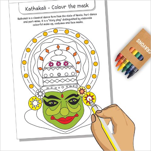India activity book