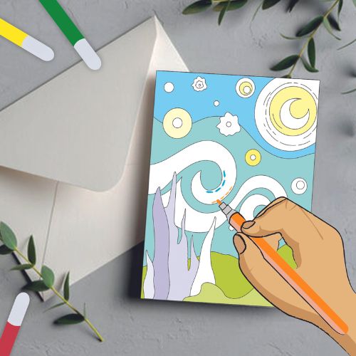 Inspired art- Vincent Van Gogh