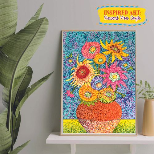 Inspired art- Vincent Van Gogh