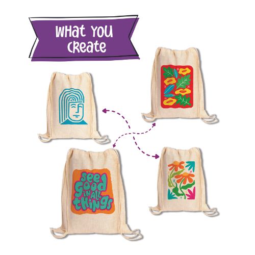 Make you own Drawstring Bag