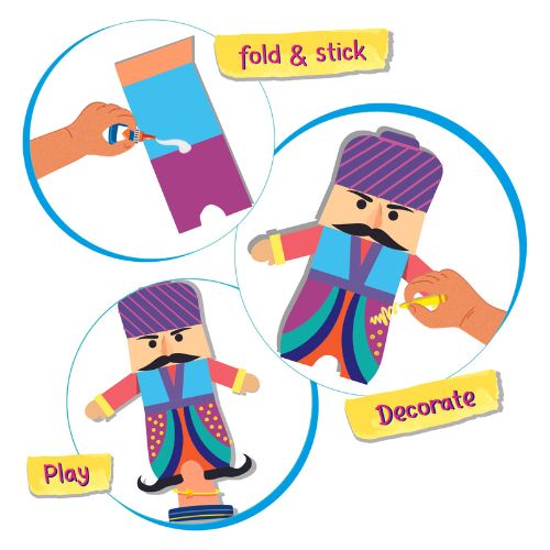 Make you own Rajasthani Puppet