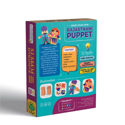 Make you own Rajasthani Puppet