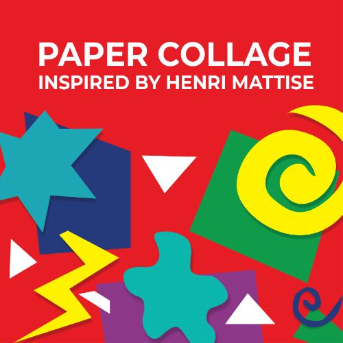 Paper Collage Inspired by henri matisse
