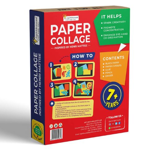 Paper Collage Inspired by henri matisse